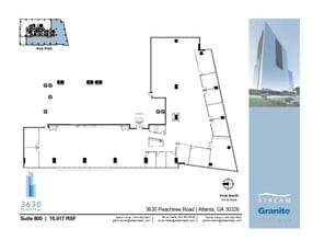 3630 Peachtree Rd NE, Atlanta, GA to rent Floor Plan- Image 1 of 1