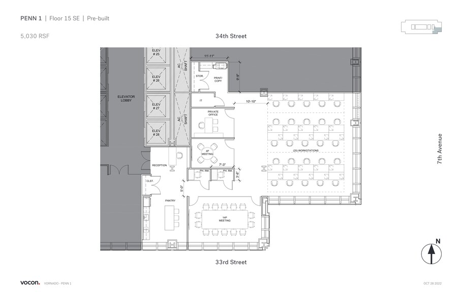 PENN 1, New York, NY for rent - Site Plan - Image 3 of 18