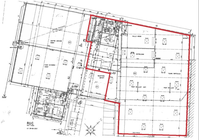 Location Local d'activités 1 700 m²