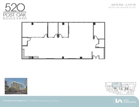 520 Post Oak Blvd, Houston, TX for rent Floor Plan- Image 1 of 1