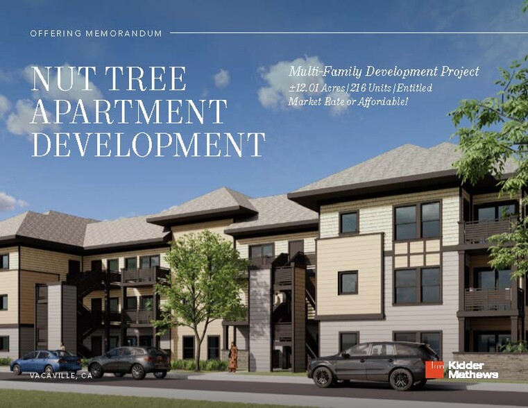 The Nut Tree Apartment Development, Vacaville, CA for sale - Building Photo - Image 1 of 1