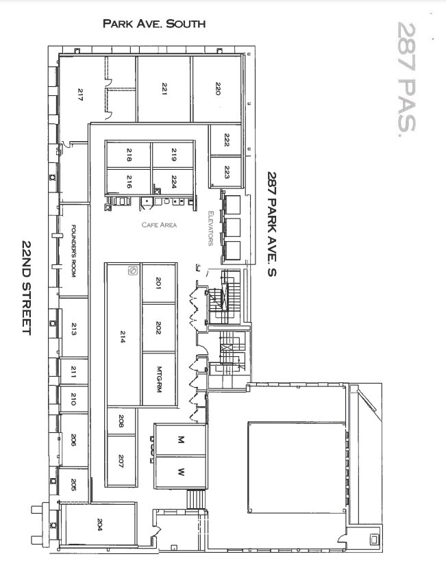 287 Park Ave S, New York, NY for rent Floor Plan- Image 1 of 1