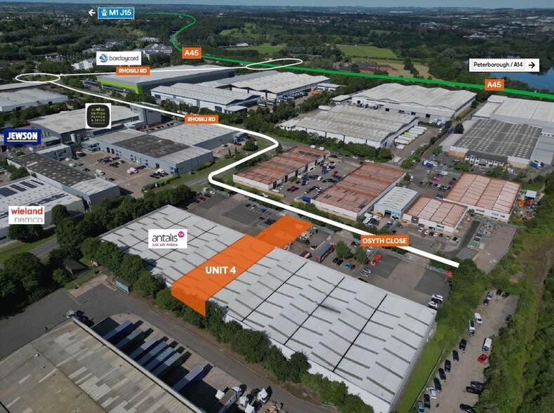 Osyth Clos, Northampton to rent - Building Photo - Image 3 of 4