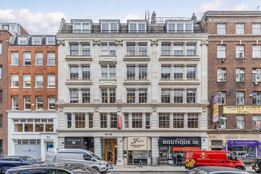 36-38 Hatton Garden, London to rent - Building Photo - Image 3 of 8