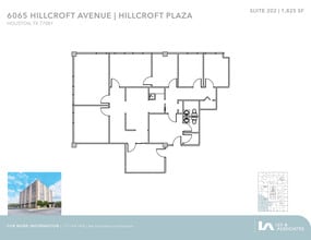 6065 Hillcroft Ave, Houston, TX to rent Floor Plan- Image 1 of 1