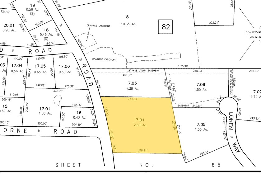 266 King George Rd, Warren, NJ for sale - Plat Map - Image 2 of 6