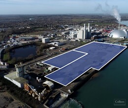 Marchwood Industrial Park, Marchwood, HAM - aerial  map view