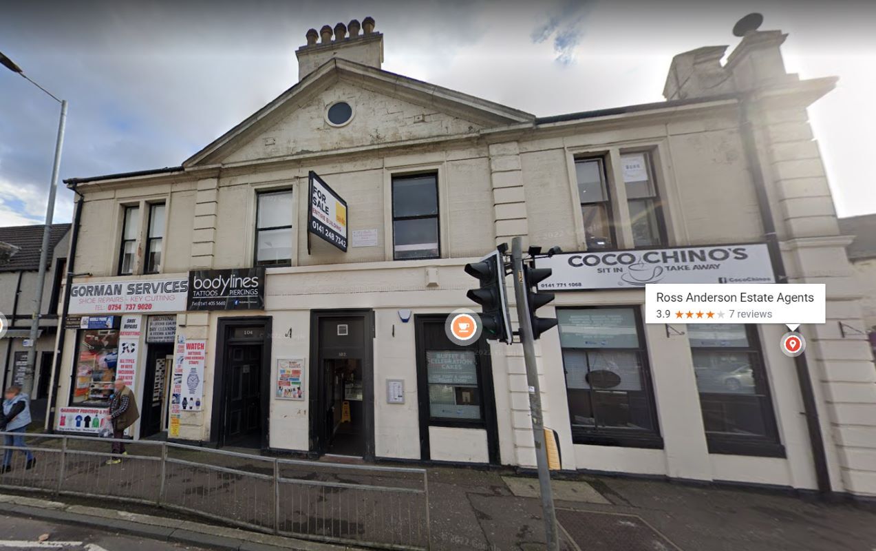 102-106 Main St, Baillieston for sale Building Photo- Image 1 of 1