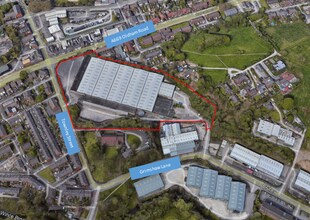 Townley St, Manchester, GTM - AERIAL map view