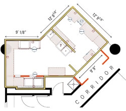 401 9th Ave SW, Calgary, AB to rent Floor Plan- Image 2 of 2