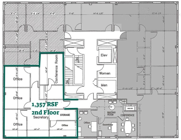 161 Cherry St, New Canaan, CT for rent - Floor Plan - Image 2 of 26