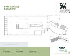 544 Lakeview Pky, Vernon Hills, IL to rent Floor Plan- Image 2 of 2