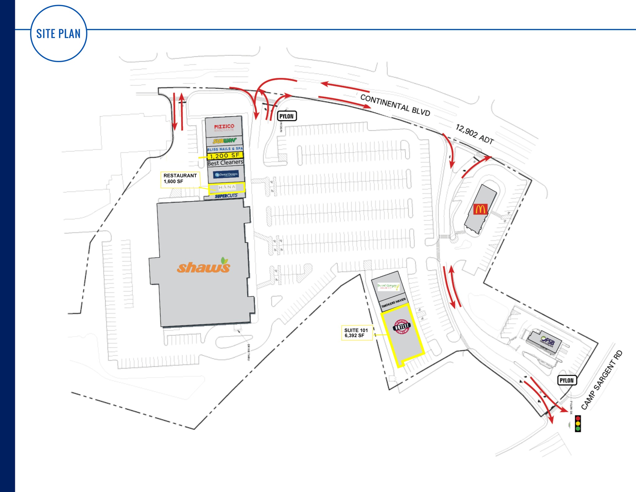 7 Continental Blvd, Merrimack, NH for rent Site Plan- Image 1 of 8