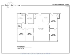 1610 Medical Dr, Pottstown, PA for rent Floor Plan- Image 1 of 1