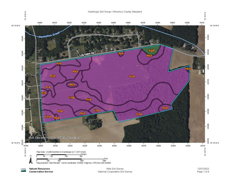 Log Cabin Road, Hebron, MD for sale - Building Photo - Image 1 of 4