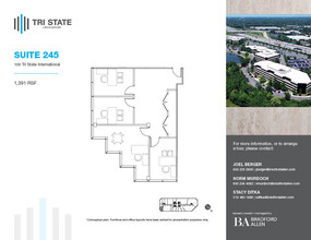 300 Tri State International, Lincolnshire, IL for rent Floor Plan- Image 1 of 1