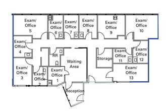 150 N Robertson Blvd, Beverly Hills, CA to rent Floor Plan- Image 1 of 1