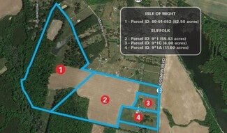 More details for Rolling Acres Lane & Godwin Blvd, Suffolk, VA - Land for Sale