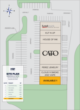 240 Greenville Blvd SE, Greenville, NC for rent Site Plan- Image 1 of 1