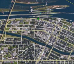 411 W Portage Ave, Sault Sainte Marie, MI - aerial  map view