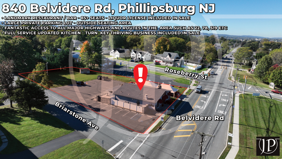 840 Belvidere Rd, Phillipsburg, NJ for sale - Building Photo - Image 1 of 53