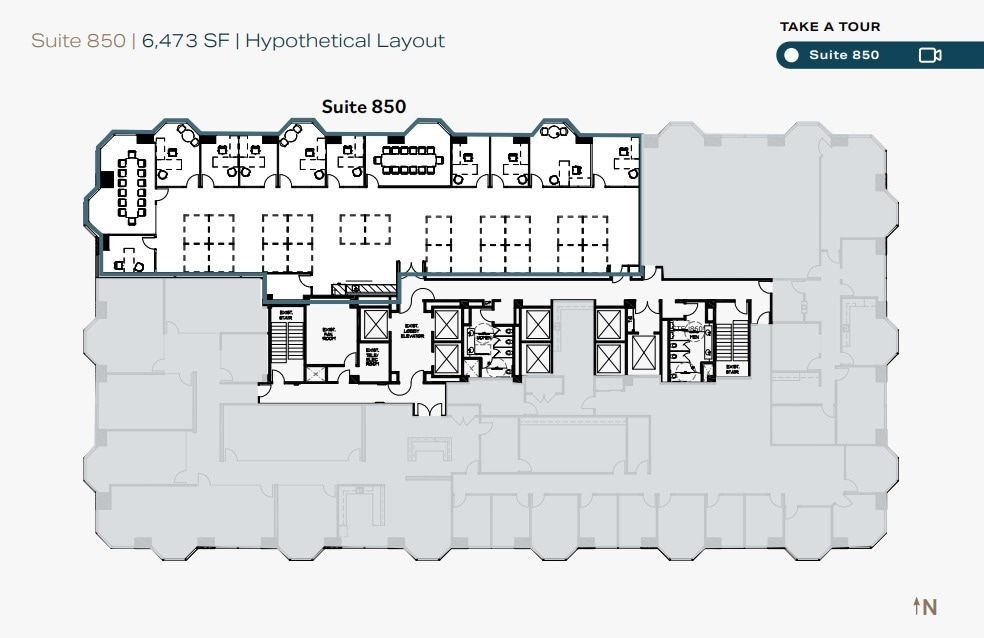 550 W C St, San Diego, CA to rent Floor Plan- Image 1 of 1