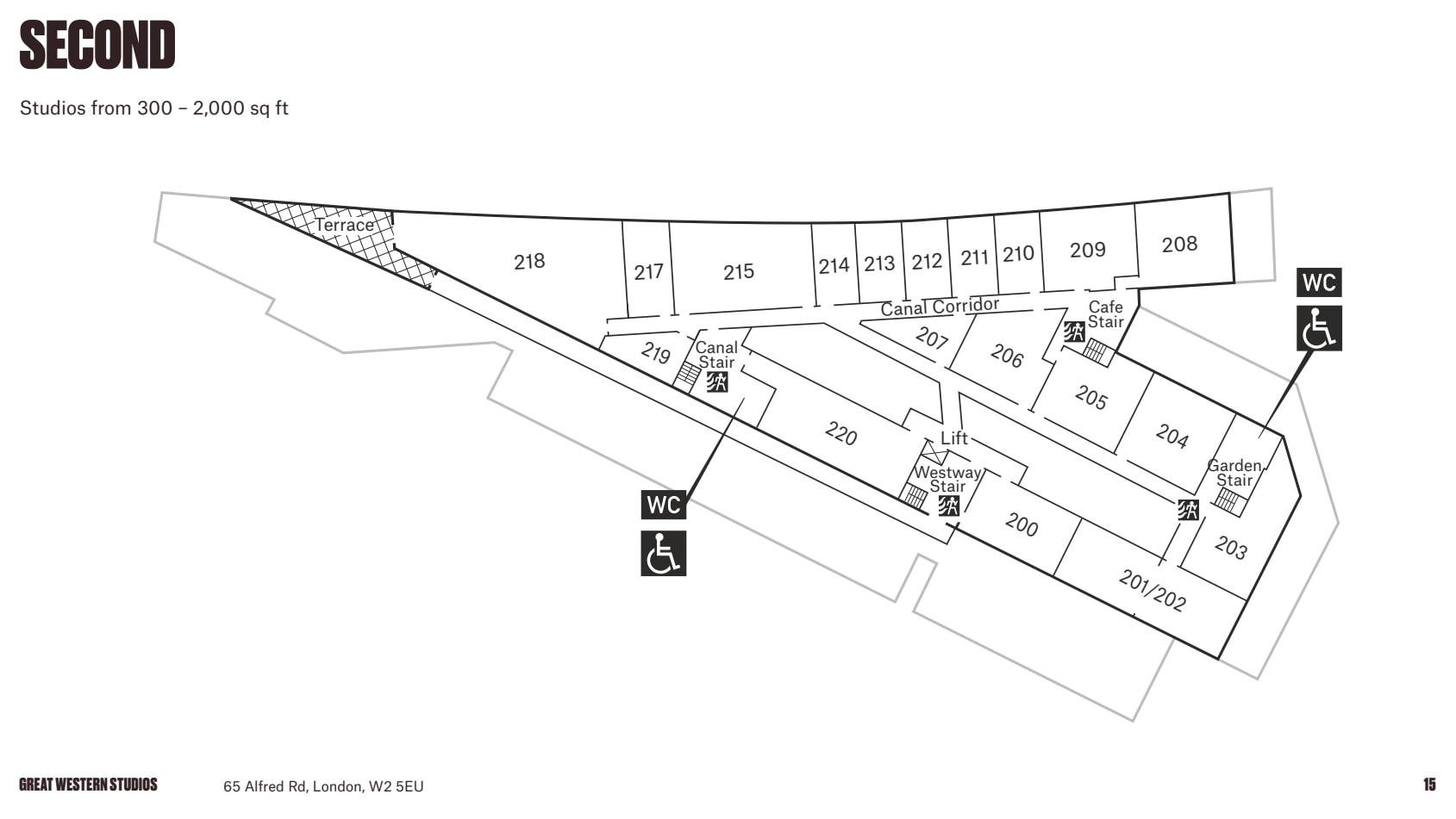 65 Alfred Rd, London to rent Floor Plan- Image 1 of 1