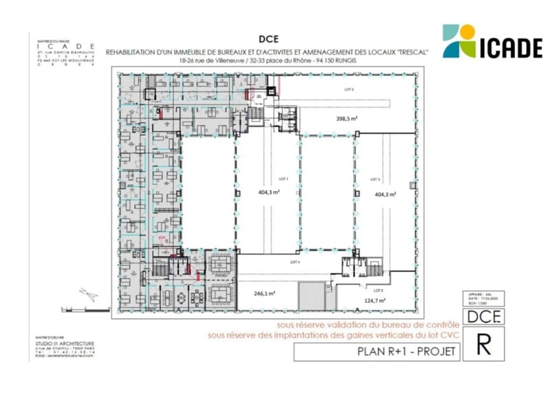 31-32 Place Du Rhône, 94150 Rungis, Rungis to rent - Site Plan - Image 1 of 2