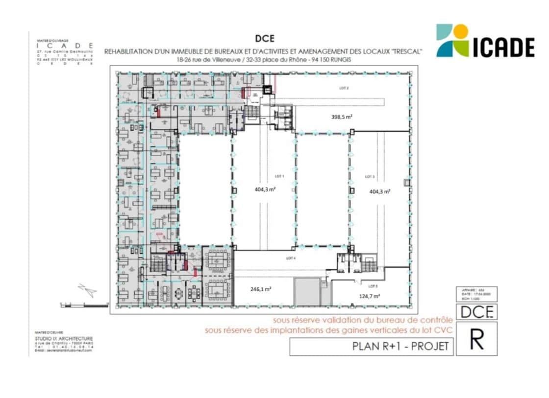 31-32 Place Du Rhône, 94150 Rungis, Rungis to rent Site Plan- Image 1 of 3