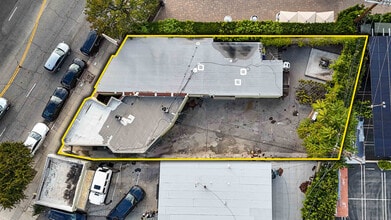 7165 Foothill Blvd, Tujunga, CA - Aerial  map view
