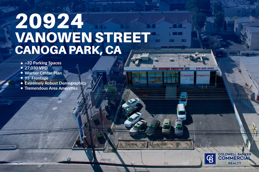 20924 Vanowen St, Canoga Park, CA for rent - Building Photo - Image 1 of 5