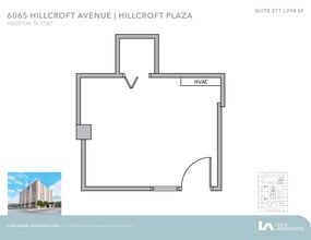 6065 Hillcroft Ave, Houston, TX to rent Floor Plan- Image 1 of 1