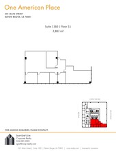 301 N Main St, Baton Rouge, LA for rent Site Plan- Image 1 of 1