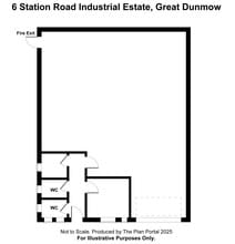 6-8 Station Rd, Dunmow to rent Floor Plan- Image 1 of 1
