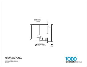 4815-4821 S Sheridan Rd, Tulsa, OK for rent Floor Plan- Image 1 of 2