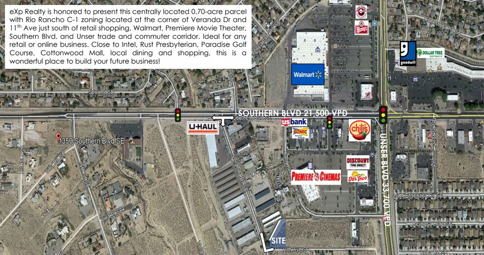 1799 11th Ave SE, Rio Rancho, NM for sale - Site Plan - Image 2 of 4