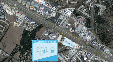 Hwy 190, Killeen, TX - aerial  map view - Image1