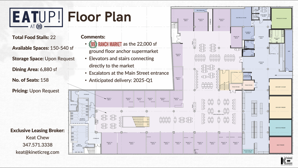 3711 Main St, Flushing, NY for rent - Floor Plan - Image 2 of 7