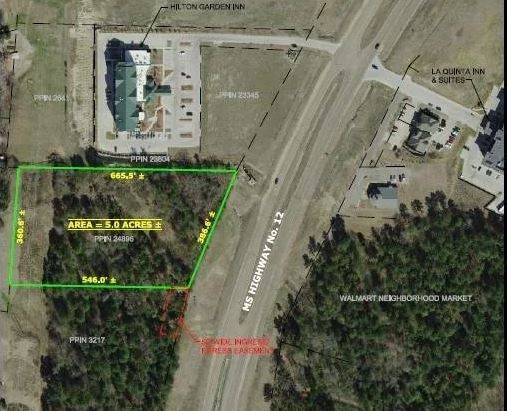 5 Acre Highway 12 E, Starkville, MS for sale - Primary Photo - Image 1 of 1