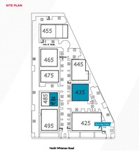 435 N Whisman Rd, Mountain View, CA for rent Site Plan- Image 2 of 9