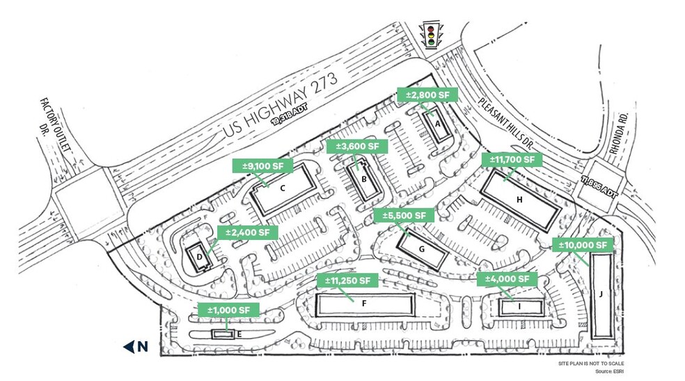 Commercial/Mixed-Use Development portfolio of 2 properties for sale on LoopNet.co.uk - Site Plan - Image 2 of 2