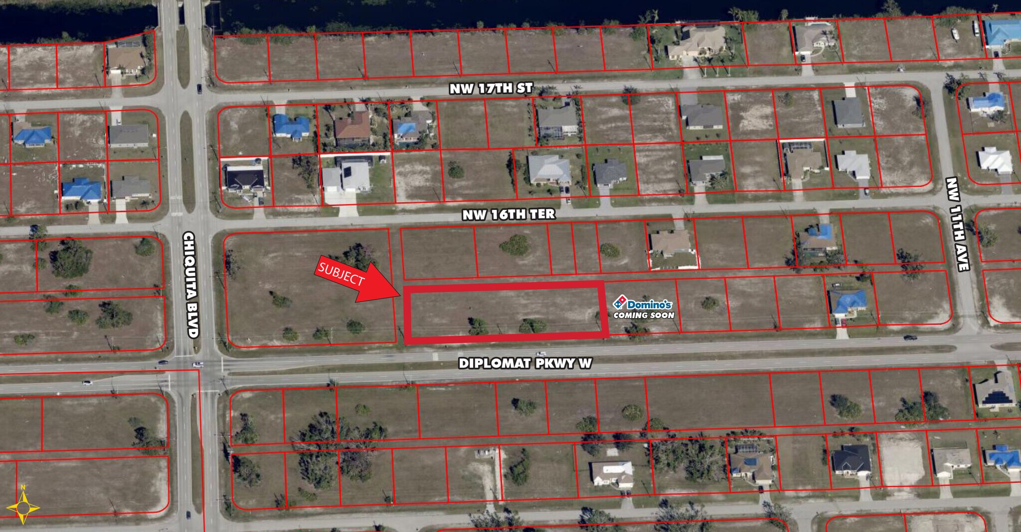 1509 Diplomat Pky W, Cape Coral, FL for sale Aerial- Image 1 of 1