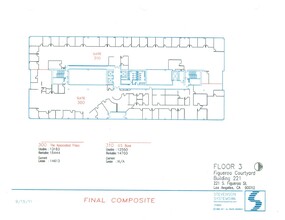 261 S Figueroa St, Los Angeles, CA for rent Floor Plan- Image 2 of 2