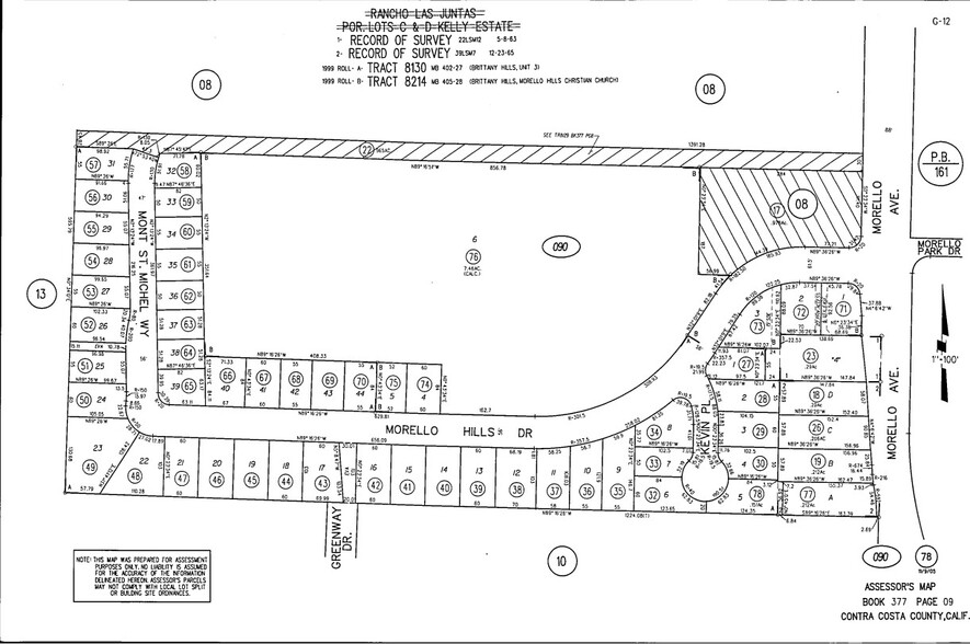 NEC of 3rd St and Dexter Ave, Lake Elsinore, CA for sale - Plat Map - Image 2 of 2