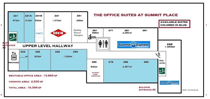 201-237 Summit Pl, Silverthorne, CO for rent - Site Plan - Image 1 of 11