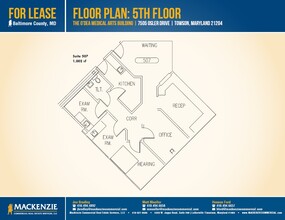 7505 Osler Dr, Towson, MD to rent Floor Plan- Image 1 of 1