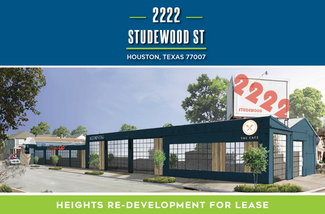 More details for 2222 Studewood St, Houston, TX - Light Industrial for Rent