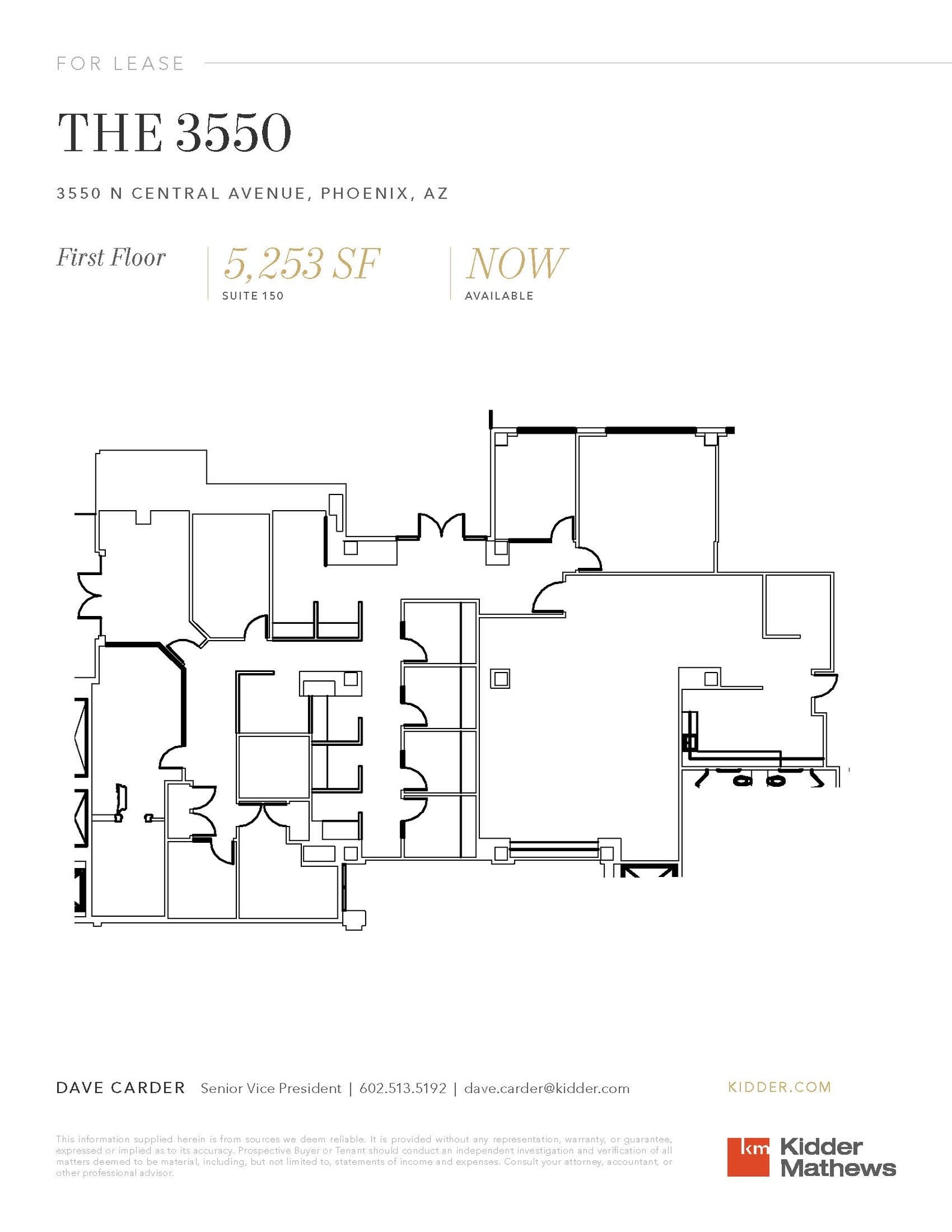 3550 N Central Ave, Phoenix, AZ to rent Floor Plan- Image 1 of 1