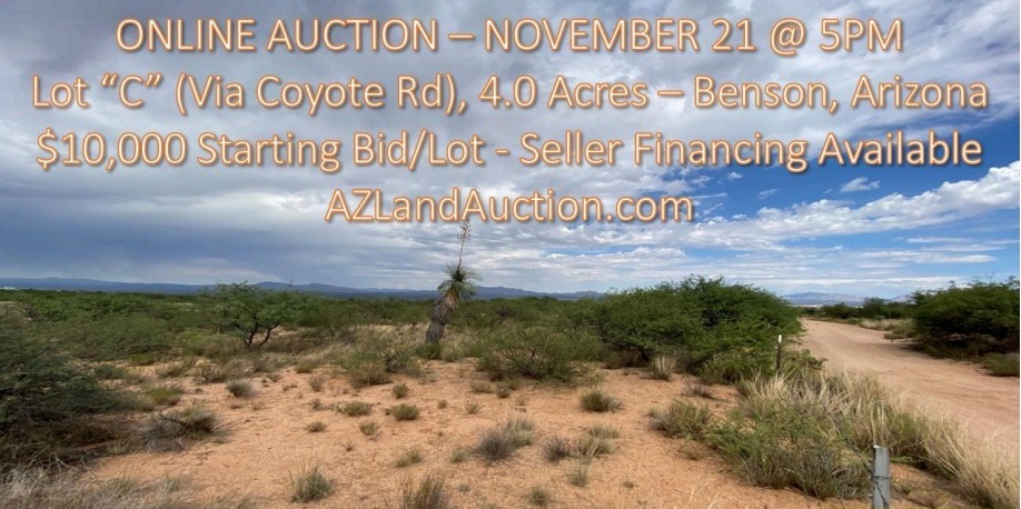 Ready to Build Lots in Benson, Arizona portfolio of 2 properties for sale on LoopNet.co.uk - Building Photo - Image 2 of 2