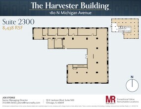 180 N Michigan Ave, Chicago, IL to rent Floor Plan- Image 1 of 12